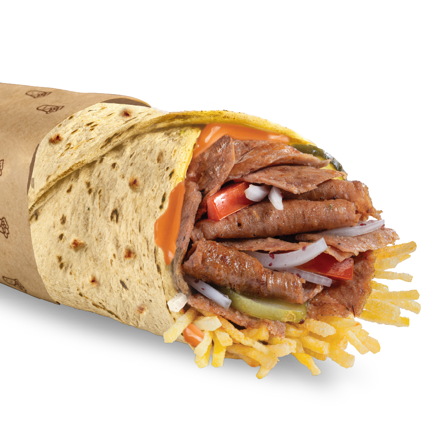 Gurme Soslu Et Döner Dürümle